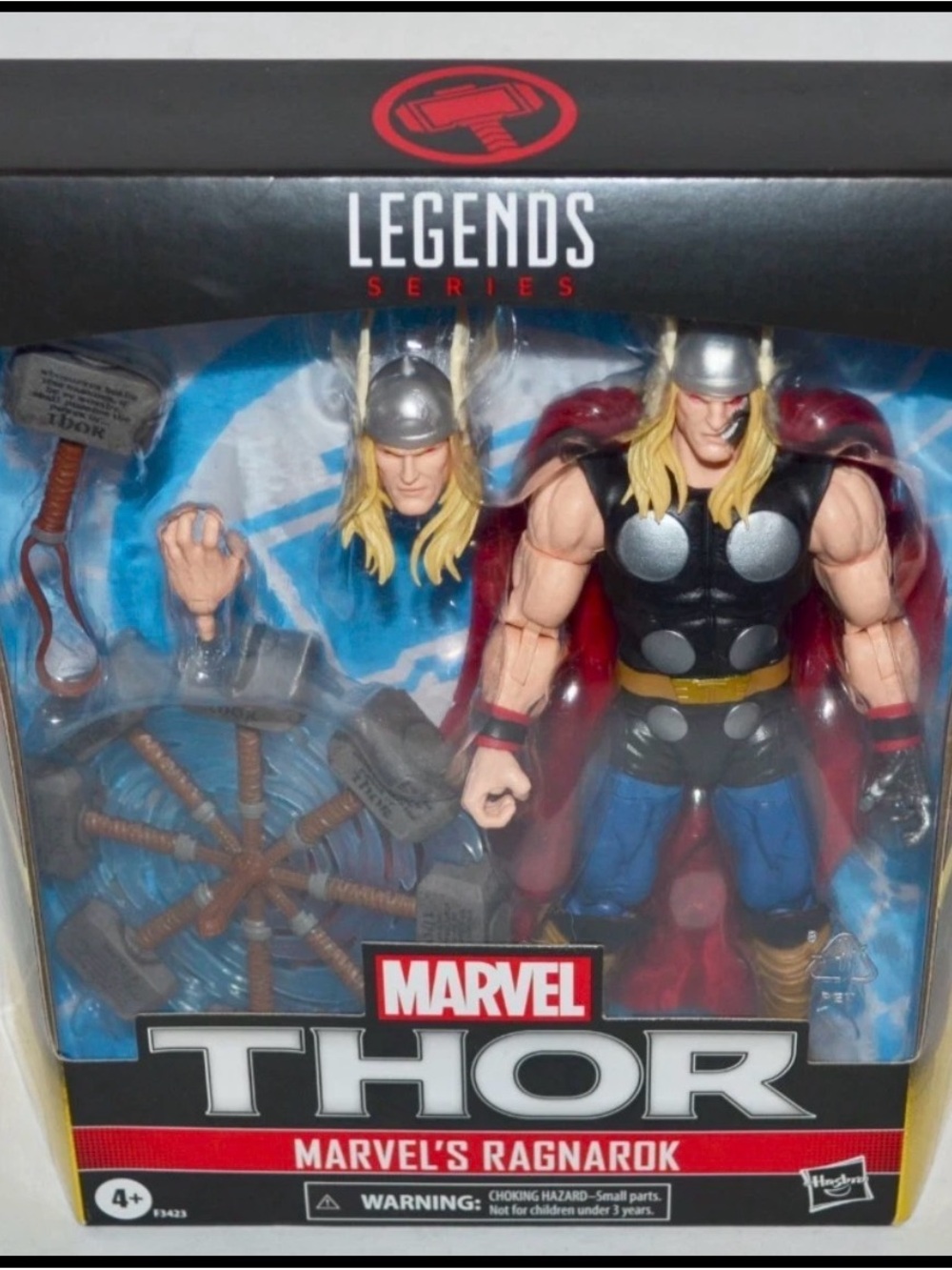 Hasbro Marvel Legends Thor Ragnarok Action Figure - Red Cape, Blue Pant